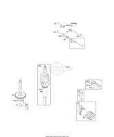 Cam, Crankshaft, Pistons, Valves