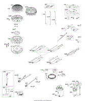 Flywheel, Controls, Wire Harness, Alternator, Starter