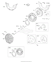 Flywheel, Stub Shaft, Flywheel Fans