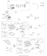 Cylinder Heads, Rocker Covers, Lift Brackets