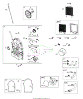 Crankcase Cover, Oil Cooler, Camshaft