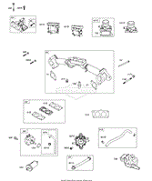 Intake Manifold, Intake Elbows, Fuel Supply