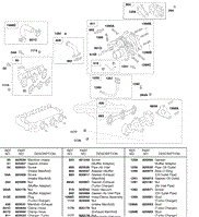 Turbo Charger, Intake Manifold, Exhaust Manifold