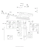 Drive Shaft Housing, Shift Lever, Tilt Brackets