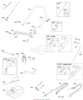 Handles, Fuel Tank, Tiller, Transom, Wire Harness