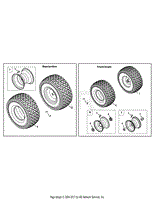 Front and Rear Wheels