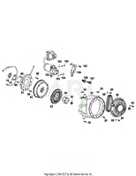 370-JUA Starter &amp; Blower Housing