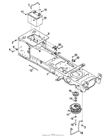 Frame, Battery &amp; PTO