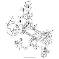 Frame, Battery &amp; PTO