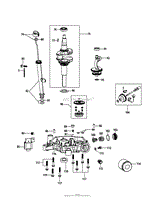 4P90HUB Crankshaft &amp; Crankcase Cover