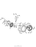 170-LU Flywheel &amp; Blower Housing