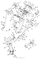 Handle &amp; Chute Assembly