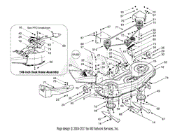 Deck Assembly H 46 Inch