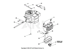 Muffler/Engine Accessories Briggs &amp; Stratton Intek Single