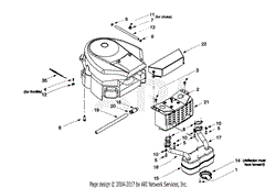 Muffler/Engine Accessories Briggs &amp; Stratton Intek Twin