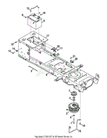 Frame, Battery &amp; PTO