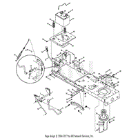 Frame, Battery &amp; PTO