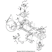 Frame, Battery &amp; PTO