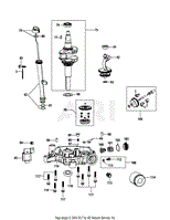 4P90JUD Crankshaft &amp; Crankcase Cover