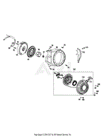 170-DU Flywheel &amp; Housing