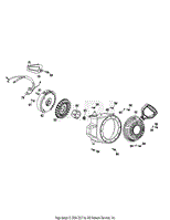 165-SUC Flywheel &amp; Blower Housing