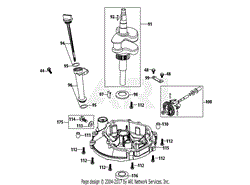 5X65RU Crankshaft &amp; Crankcase Cover