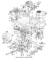 Drive/Frame Assembly/Pedal Assembly/Wheels, Rear