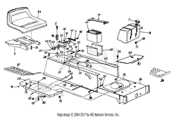 Seat/Frame/Battery/Fuel Tank