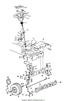 Axle, Front, Steering Assembly, Wheels, Front