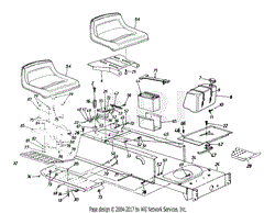 Seat, Fuel Tank, Battery, Frame