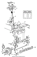 Axle &amp; Wheels Front, Steering Assembly