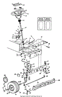 Axle &amp; Wheels Front, Steering Assembly