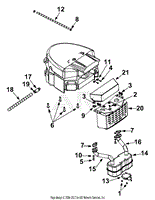 Engine Accessories Intek Twin