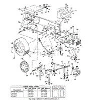 Engine Accessories, Wheels Rear, Deck Lift