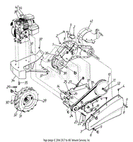 Engine And Wheel Assembly