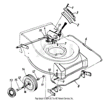 Wheel Chart/Axle Assembly, Front