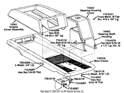 Main Frame &amp; Engine Cover Assembly(2)