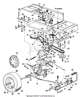 Engine Pulley And Lower Frame Assembly