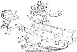 Lower Frame, Running Board &amp; Seat