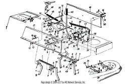 Deck Lift &amp; Hanger Assembly