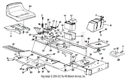 Seat/Frame, Upper/Fuel Tank/Battery