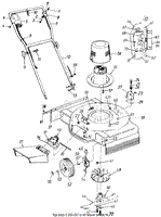 Deck And Handle Assembly