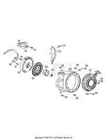 170-VU Flywheel &amp; Blower Housing