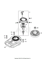 1P65N0A Flywheel &amp; Shroud