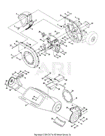 Chipper Shredder Hopper &amp; Impeller