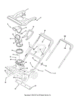 Shroud, Chute, Handle &amp; Auger Housing