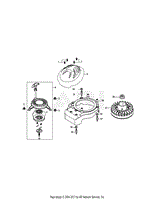 2P70M0C Flywheel &amp; Shroud