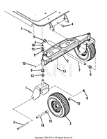 Front Axle, 50-Inch Deck