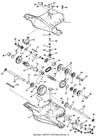 Three Speed Peerless Transaxle