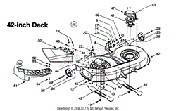 Deck Assembly G 42 Inch